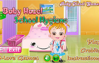 Baby hazel school hygiene
