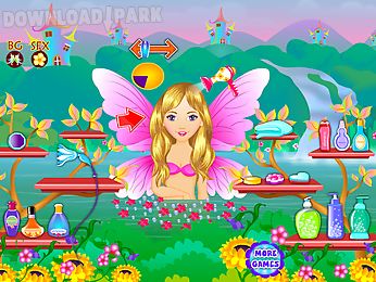 fairy bathing girls games