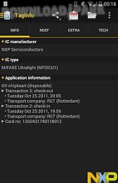 nfc taginfo by nxp