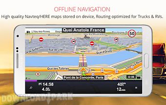 Sygic truck gps navigation