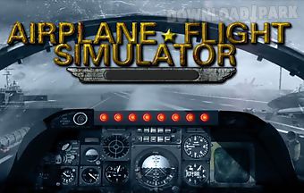 3d airplane flight simulator