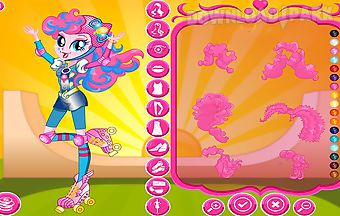 Pinkie pie roller skates style