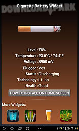 cigarette real widget battery