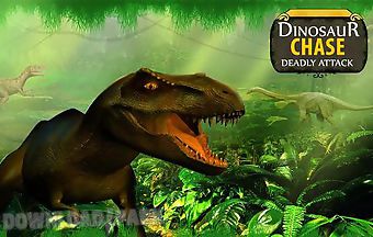 Dinosaur chase: deadly attack