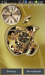 golden apple clock