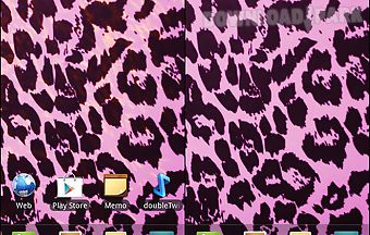 Purple leopard print live wallpa..