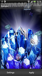 crystals live wallpaper