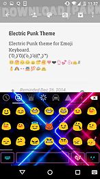 electric punk emoji keyboard
