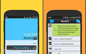 Live chat rooms