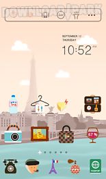 paris line launcher theme