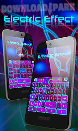 electric effect keyboard theme