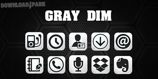 gray dim - solo theme