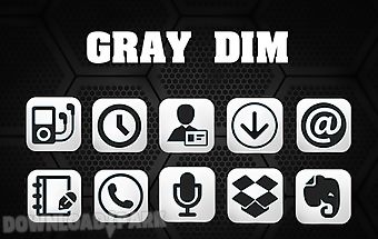 Gray dim - solo theme