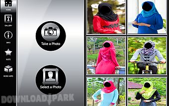 Hijab photo montage