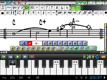 music score pad-free notation