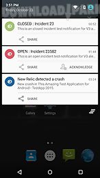 new relic android app