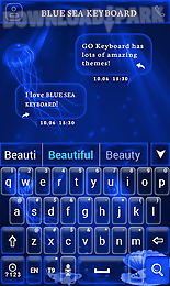 deep blue sea keyboard theme