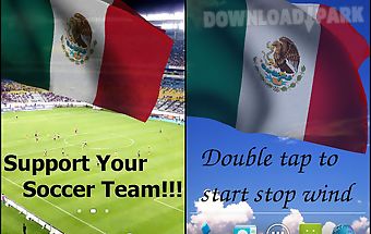 3d mexico flag live wallpaper