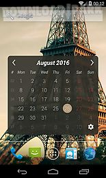 month calendar widget