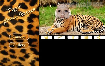 Tiger photo frames
