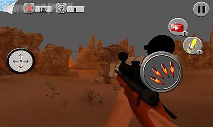 desert sniper shooting
