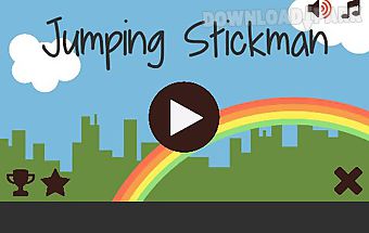 Jumping stickman