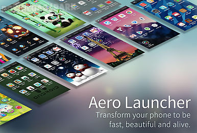 aero launcher - live wallpaper