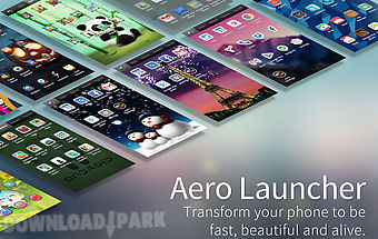 Aero launcher - live wallpaper