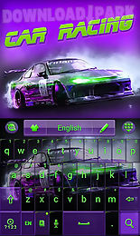 car racing go keyboard theme