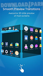 cm launcher 3d-theme,wallpaper