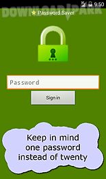 password saver