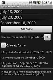 period and ovulation tracker