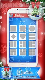 winter photo collage maker