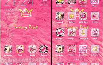 Luxury pink theme