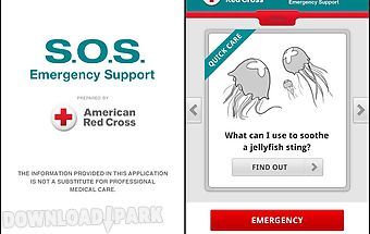 S.o.s. by american red cross