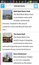 dubai offline map guide hotels