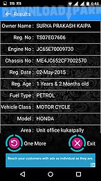 india vehicle information