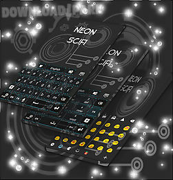 neon scifi go keyboard