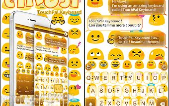 Touchpal emoji keyboard theme