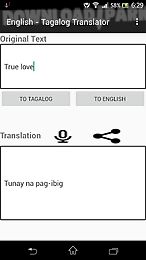 English Tagalog Translator Android Aplicacion Gratis Descargar Apk