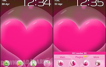 Hearts theme for go launcher