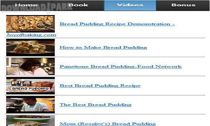bread pudding app