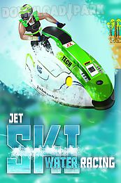 jet ski water racing gold