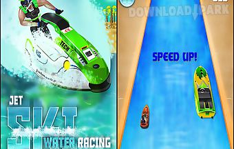 Jet ski water racing gold