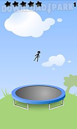 trampoline stickman