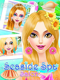 seaside spa salon: girls games