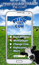milk the cow
