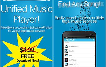 Mixerbox: unified music player