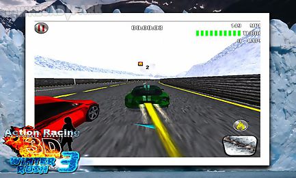action racing 3d winter rush