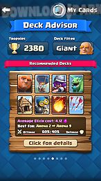 deck advisor for cr